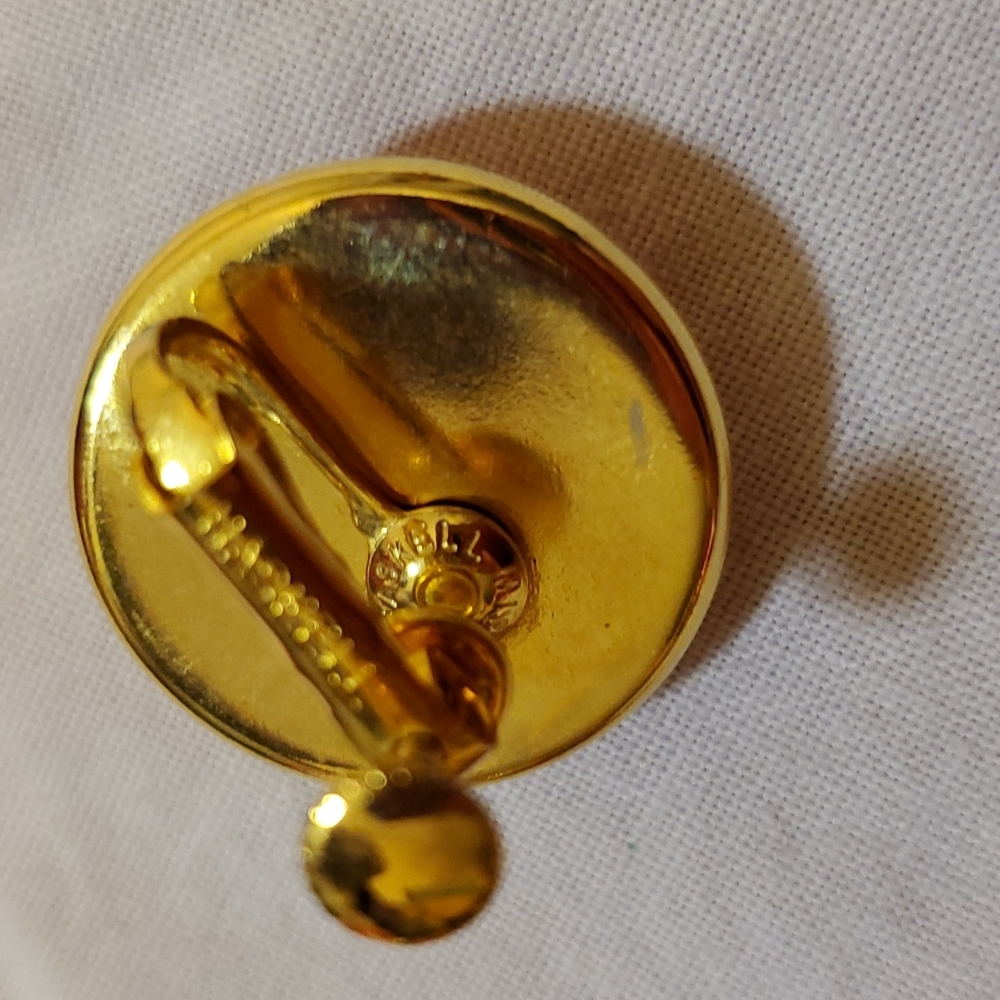 Miriam Haskell Signed Vintage Earrings - image 7